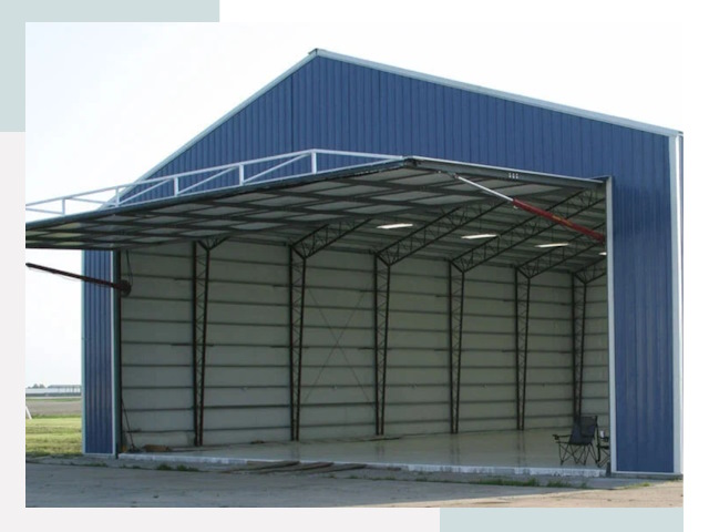 Прямо стенные ангары в Мончегорске