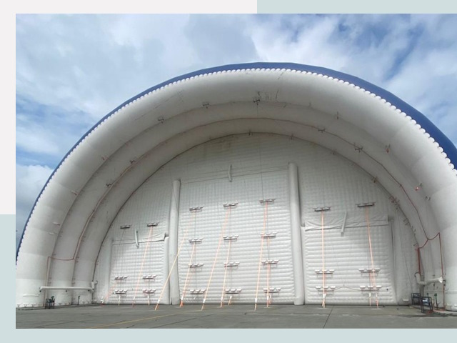 Пневмокаркасные ангары от СтальСтрой-Мнч по цене от 606 руб.