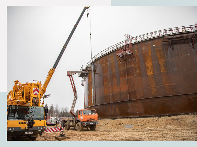 Монтаж резервуаров в Мончегорске от 606 руб. за м³