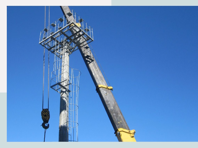 Монтаж осветительных мачт в Мончегорск от 606 руб.