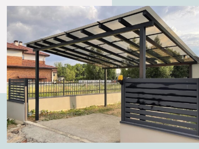 Металлические навесы в Мончегорск от 606 руб. за м²