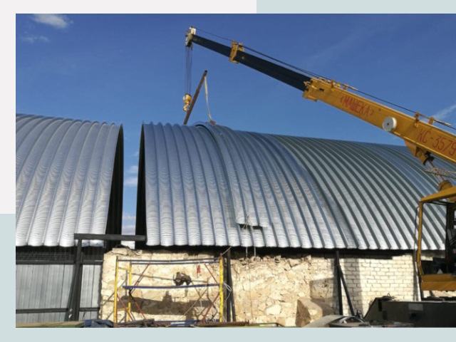 Реконструкция ангаров в Мончегорске от 606 руб.